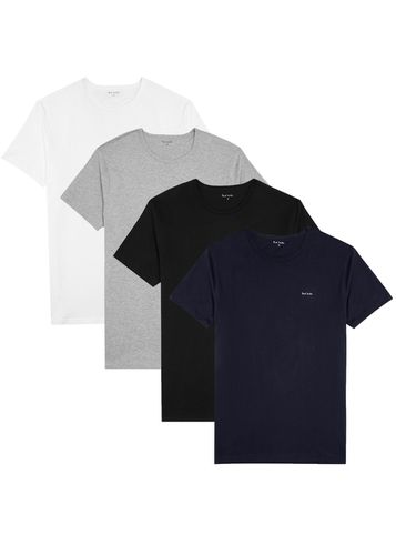 Logo-print Cotton T-shirt - set of Five - Paul smith - Modalova