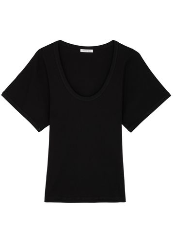 Lunai Ribbed Stretch-cotton T-shirt - - XS (UK6 / XS) - By malene birger - Modalova