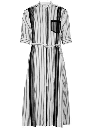 Striped Cotton Poplin Midi Dress - - 10 (UK14 / L) - 3.1 Phillip Lim - Modalova