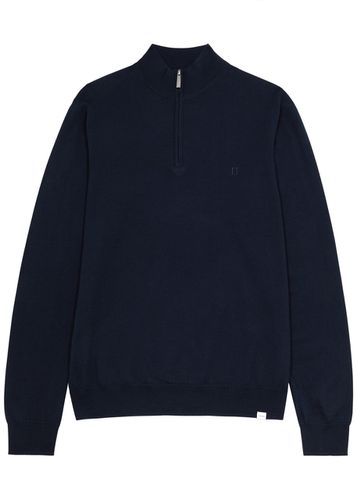 Greyson Logo-embroidered Half-zip Wool Jumper - - L - Les Deux - Modalova