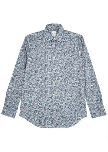 Floral-print Cotton Poplin Shirt - - 38 (C15 / S) - Paul smith - Modalova