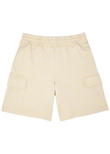 Logo-jacquard Cotton-blend Shorts - - 46 (IT46 / S) - Moschino - Modalova