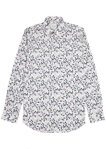 Floral-print Cotton Poplin Shirt - - 38 (C15 / S) - Paul smith - Modalova