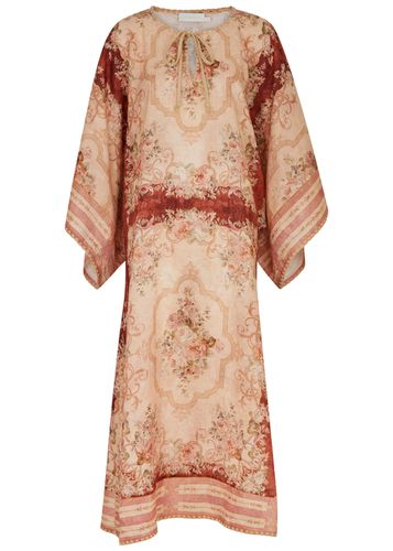 Floral-print Linen Kaftan Dress - - 2 (UK 12 / M) - Zimmermann - Modalova