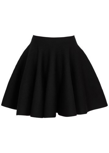 Alaïa Ribbed Wool-blend Mini Skirt - - 38 (UK10 / S) - ALAÏA - Modalova