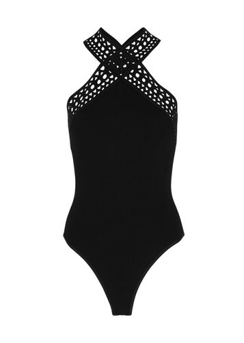Alaïa Vienne Stretch-knit Bodysuit - - 38 (UK10 / S) - ALAÏA - Modalova