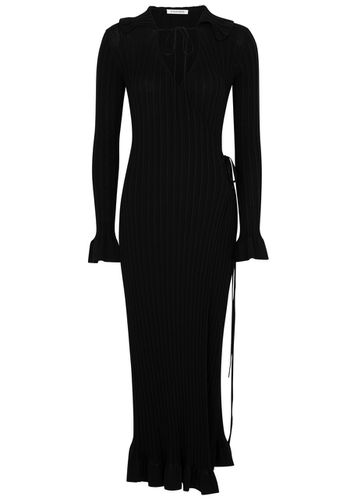 Gianina Ribbed Cotton-blend Midi Dress - - L (UK14 / L) - By malene birger - Modalova