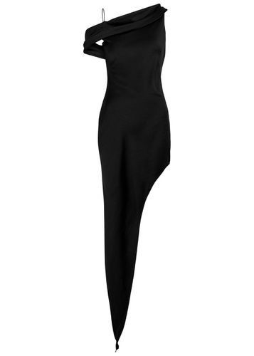 Chelsea Asymmetric Satin Maxi Dress - - 10 (UK10 / S) - DE LA Vali - Modalova