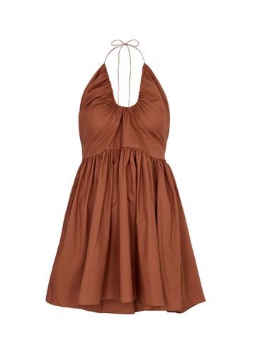 Halterneck Cotton Mini Dress - - 2 (UK 8 / S) - Matteau - Modalova
