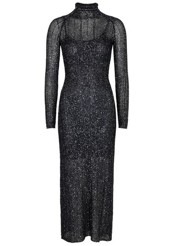 Alaïa Sequin-embellished Knitted Midi Dress - - 40 (UK12 / M) - ALAÏA - Modalova
