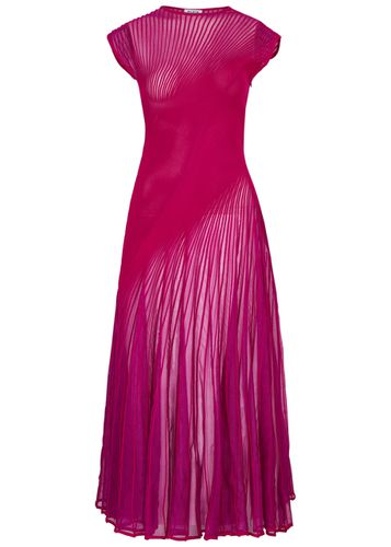Alaïa Twisted Ribbed-knit Midi Dress - - 40 (UK12 / M) - ALAÏA - Modalova