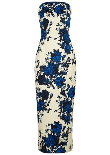 Yulie Floral-print Faille Midi Dress - - 12 (UK12 / M) - Emilia Wickstead - Modalova