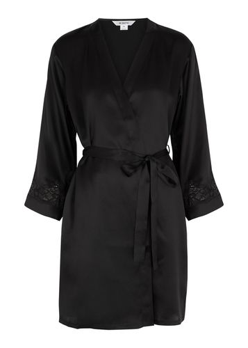 NK Imode Morgan Silk Robe - Black - NK Imode - Modalova