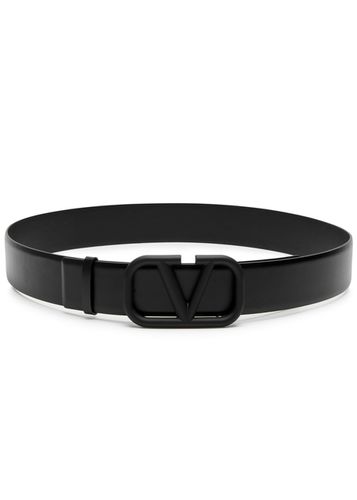 VLogo Leather Belt - Valentino Garavani - Modalova