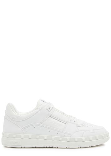 Freedots Panelled Leather Sneakers - - 44 (IT44 / UK10) - Valentino Garavani - Modalova