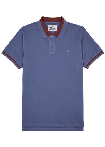 Logo-embroidered Piqué Cotton Polo Shirt - - XL - Vivienne Westwood - Modalova