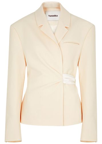 Candace Wrap-effect Blazer - - L (UK14 / L) - Nanushka - Modalova