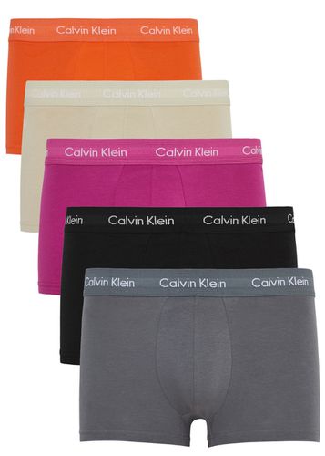 Low-rise Stretch-cotton Trunks - set of Five - - XL - Calvin klein - Modalova