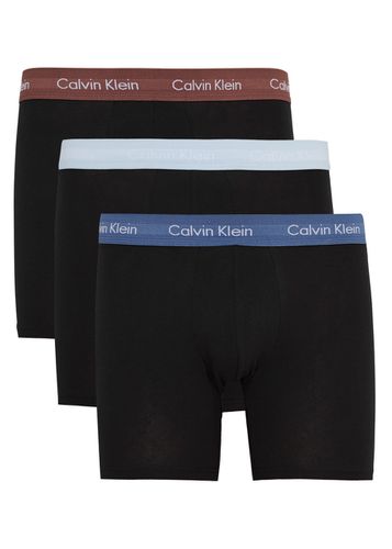 Logo Stretch-cotton Boxer Briefs - set of Three - - XL - Calvin klein - Modalova