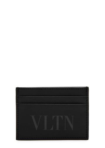 Vltn Leather Card Holder - Valentino Garavani - Modalova