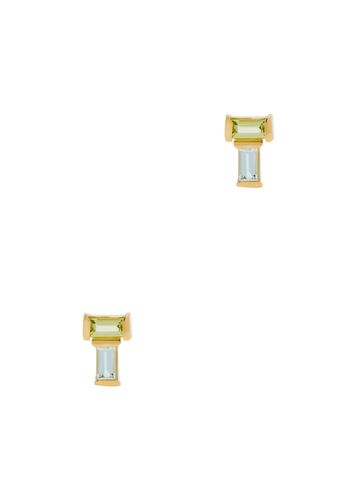 Tu Y Yo 9kt Gold Stud Earrings - Aliita - Modalova