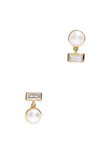 Perla 9kt Gold Earrings - Aliita - Modalova