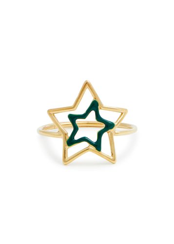 Estrella Star 9kt Gold Ring - Aliita - Modalova