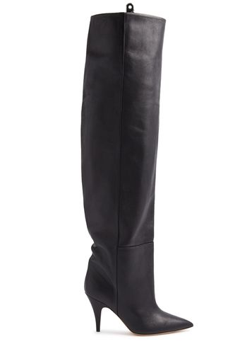 River 90 Leather Knee-high Boots - - 36 (IT36 / UK3) - Khaite - Modalova