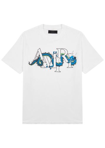 Dragon Logo-print Cotton T-shirt - Amiri - Modalova