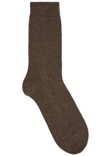 Falke Cosy Wool-blend Socks - Brown - Falke - Modalova