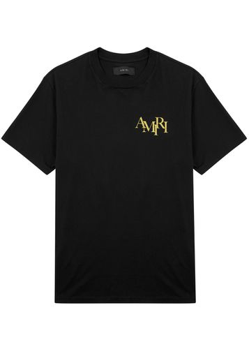 Embellished Logo Cotton T-shirt - Amiri - Modalova