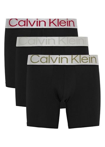 Logo Stretch-cotton Boxer Briefs - set of Three - - XL - Calvin klein - Modalova