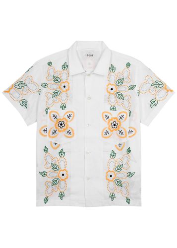 Buttercup Floral-embroidered Cotton Shirt - - XL - Bode - Modalova
