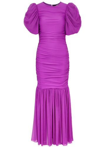 Ruched Chiffon and Stretch-jersey Maxi Dress - - 34 (UK6 / XS) - ROTATE Birger Christensen - Modalova