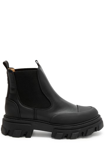Leather Ankle Boots - - 36 (IT36 / UK3) - Ganni - Modalova