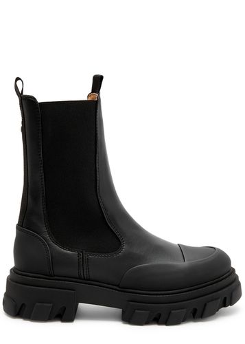 Mid-calf Leather Boots - - 37 (IT37 / UK4) - Ganni - Modalova