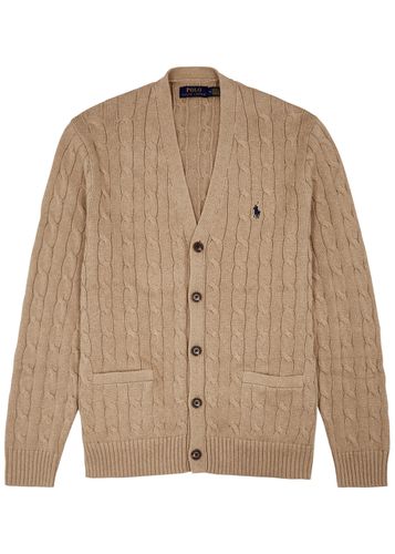Cable-knit Cotton Cardigan - - L - Polo ralph lauren - Modalova