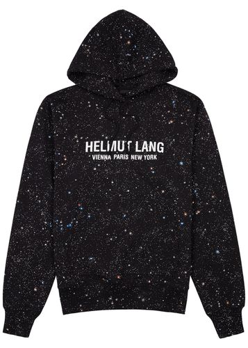 Outer Space Printed Hooded Cotton Sweatshirt - - M - Helmut Lang - Modalova