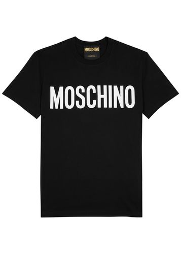 Logo-print Cotton T-shirt - Moschino - Modalova