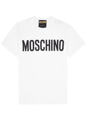 Logo-print Cotton T-shirt - Moschino - Modalova