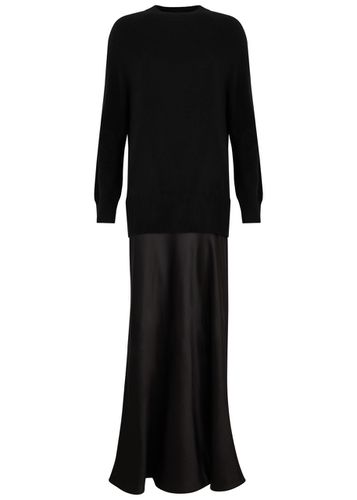 Monument Cashmere and Silk-satin Maxi Dress - - S (UK8-10 / S) - Christopher Esber - Modalova