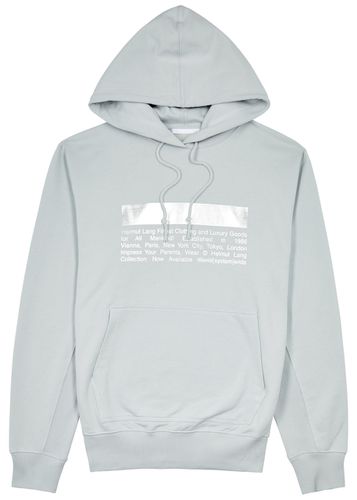 Outer Space Printed Hooded Cotton Sweatshirt - - XL - Helmut Lang - Modalova