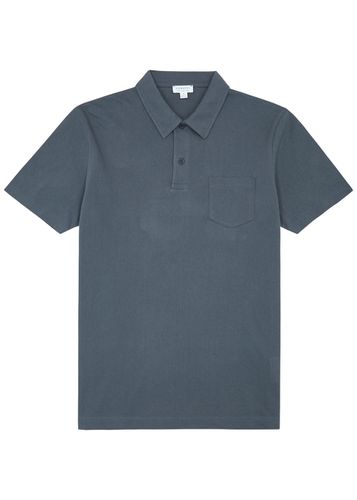 Riviera Cotton-mesh Polo Shirt - - XL - Sunspel - Modalova
