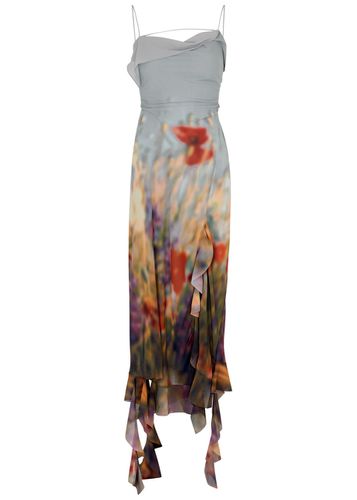 Delouise Printed Chiffon Midi Dress - - 38 (UK10 / S) - Acne Studios - Modalova