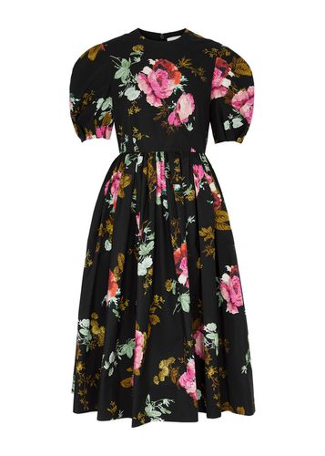 Floral-print Cotton Dress - - 10 (UK10 / S) - Erdem - Modalova