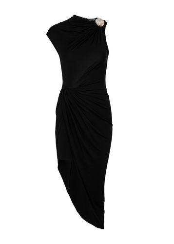Asymmetric Stretch-jersey Mini Dress - - 12 (UK12 / M) - DAVID KOMA - Modalova