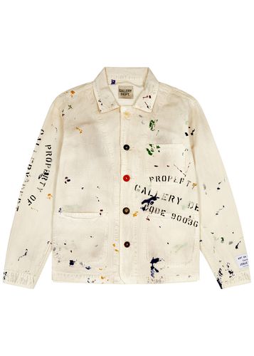 EP Paint-splattered Printed Cotton Jacket - - M - Gallery Dept. - Modalova