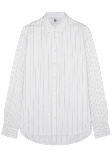 Totême Striped Cotton-poplin Shirt - - 38 (UK10 / S) - TOTÊME - Modalova
