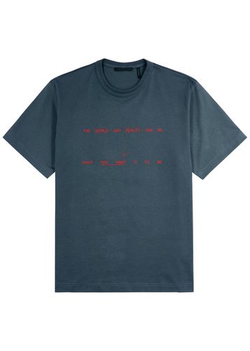 Outer Space Printed Cotton T-shirt - Helmut Lang - Modalova