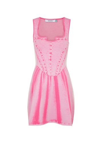 Poppy Intarsia Stretch-knit Mini Dress - - L (UK14 / L) - PH5 - Modalova